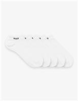 Boss 5pk Cotton Rich Footsies Black