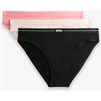 Boss 3pk Cotton Rich Briefs Black