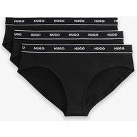 Hugo 3 Pack Cotton Rich Briefs Black