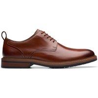 Clarks Leather Oxford Shoes Tan