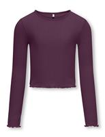 Ribbed Long Sleeve Top (7-14 Yrs)