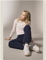 Ribbed Polo Top (7-14 Yrs)