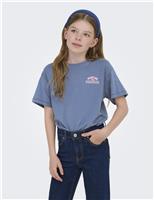 Pure Cotton Short Sleeve Top (7-14 Yrs)