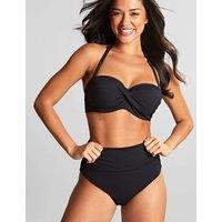 Panache Spirit High Waisted Bikini Bottoms Black