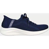 Skechers Ultra Flex 3.0 Brilliant Path Wide Fit Trainers Navy