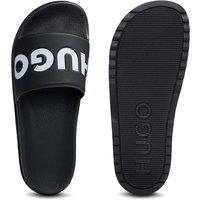 Hugo Logo Sliders White/Black