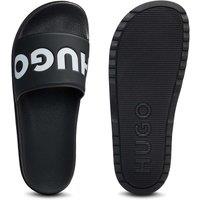 Hugo Logo Sliders White/Black