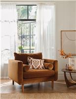 Moore Chenille Snuggle Chair