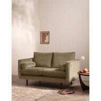 BARKER AND STONEHOUSE Moore Chenille Medium 2 Seater Sofa Light Grey