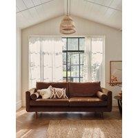 BARKER AND STONEHOUSE Moore Chenille Extra Large 3 Seater Sofa Brown