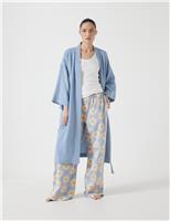 Pure Cotton Waffle Robe