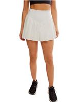 Swing Of Things Pleated High Waisted Skort