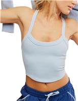 All Clear Scoop Neck Racer Back Vest Top