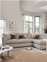 Palmer Textured Chenille Corner Sofa