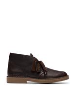 Wide Fit Leather Desert Boots