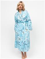 Cotton Modal Floral Dressing Gown