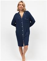 Jersey Piping Nightshirt