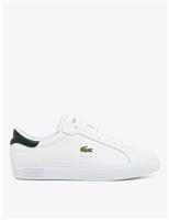 Powercourt Leather Lace-Up Trainers