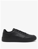 Court Pro Leather Lace-Up Trainers