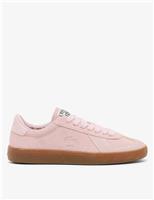 Suede Lace Up Side Detail Trainers