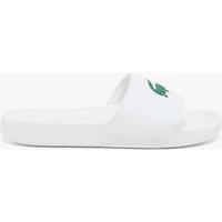 Leather Flat Footbed Sliders