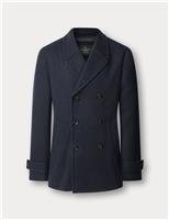 Wool Rich Peacoat