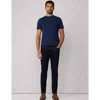 Hackett Pure Cotton Crew Neck T-Shirt Navy