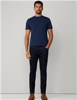 Pure Cotton Crew Neck T-Shirt