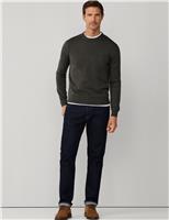 Pure Cotton Crew Neck Sweatshirt