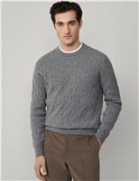 Pure Lambswool Cable Jumper