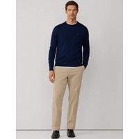 Hackett Pure Cotton Crew Neck Sweatshirt Navy