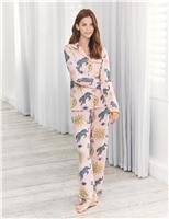 Jersey Leopard Pyjama Set