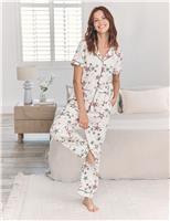 Cotton Rich Star Pyjama Set with Eye Mask