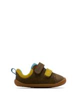 Kids Leather Riptape Trainers (3 Small - 5 Small)