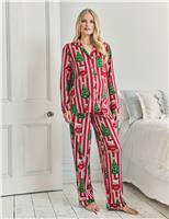 Bear Print Maternity Family Christmas Pyjama Set