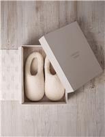 Faux Sheepskin Borg Mule Slippers