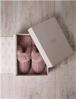 Suede Sheepskin Dome Mule Slippers