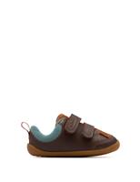 Kids Leather Riptape Bear Trainers (3 Small - 5 Small)