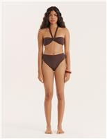 Gia High Waisted Bikini Bottoms