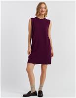 Wool Rich Jumper Dress with Cashmere