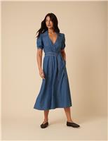 Cotton Rich Midi Tea Dress