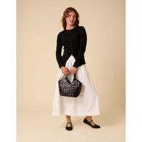 Cotton Rich Knitted Waistcoat Top