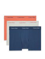 3 Pack Icon Cotton Stretch Relaxed Fit Trunks