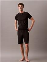 Calvin Klein Modal Rich Pyjama Shorts Blue
