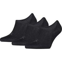 Calvin Klein 3 Pack Cotton Rich Trainer Socks Black