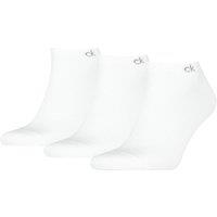 Calvin Klein 3 Pack Cotton Rich Trainer Socks White