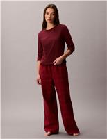 Calvin Klein Pure Cotton Checked Pyjama Set Multi