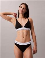 Calvin Klein Cotton Modal Thong Red Mix