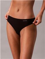 3pk No VPL Microfibre Thongs