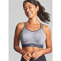 Panache Boundless Non Wired Moulded Padded Sports Bra (B-J) Grey
